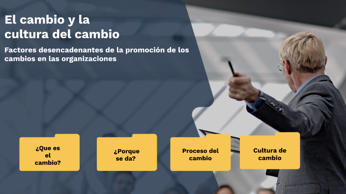 Factores desencadenantes de la promoción de los cambios en las ...