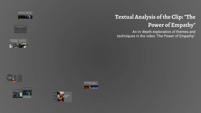 Textual Analysis of the Clip: "The Power of Empathy" by abra cohen on Prezi