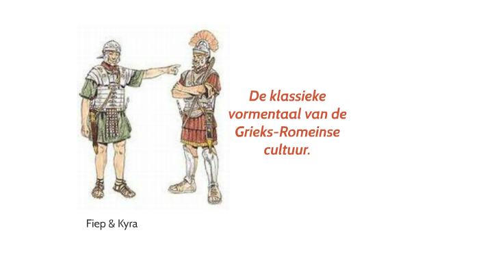 De Klassieke Vormentaal Van De Grieks Romeinse Cultuur Geschiedenis By