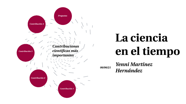 La ciencia en el tiempo by Yenni Martinez on Prezi