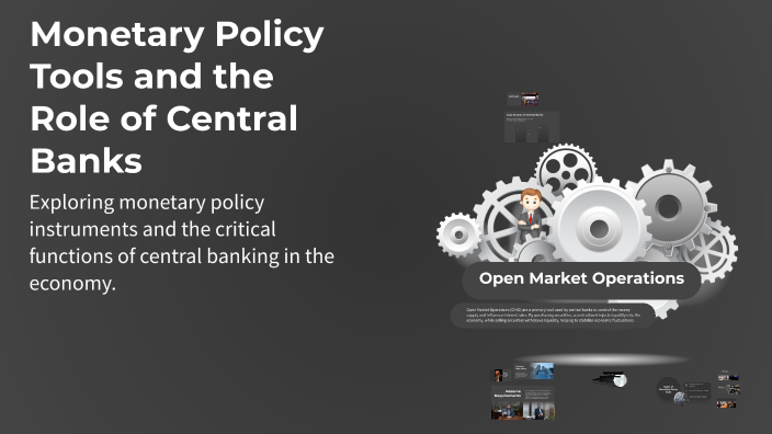 Monetary Policy Tools and the Role of Central Banks by Pratik Sharma on ...