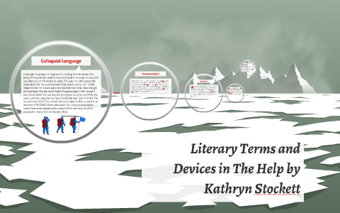 Literary Terms And Devices In The Help By Noah Hoffbauer