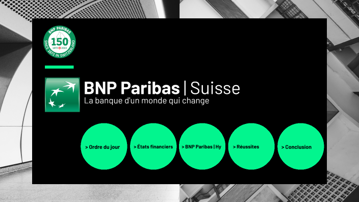 BNP Paribas | Suisse By Carl Sn On Prezi