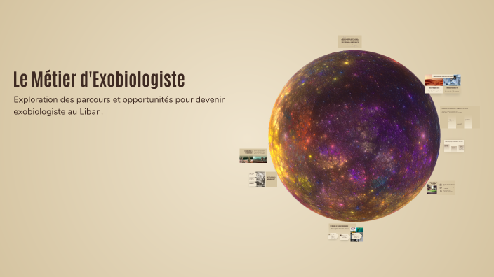 Exobiologist Ranks Le Métier d'Exobiologiste by Angelina Helou on Prezi