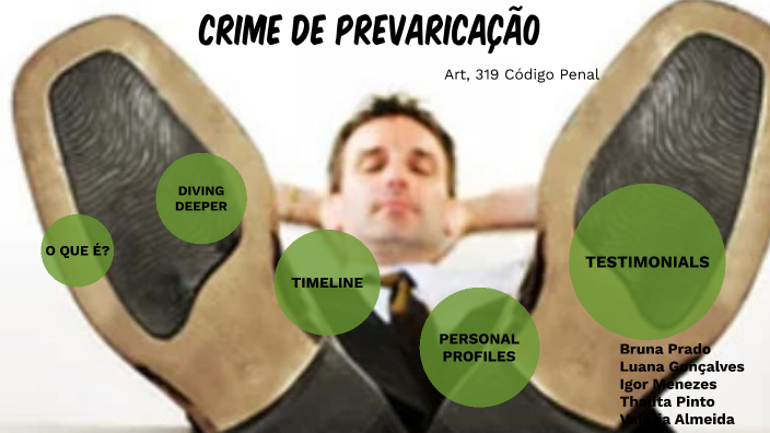 Crime De Prevaricacao Art 319 Do Cp By Bruna Prado Menezes