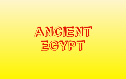 Ejana H. - Going Back In Ancient Egypt ! by on Prezi