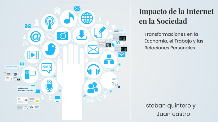 Impacto de la Internet en la Sociedad by Luis steban Quintero on Prezi