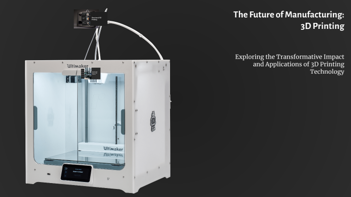 The Future of Manufacturing: 3D Printing by alia adeel on Prezi