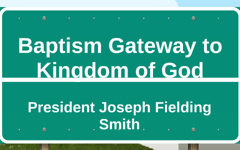 Baptism Gateway to Eternal Life by Katharine Charles on Prezi