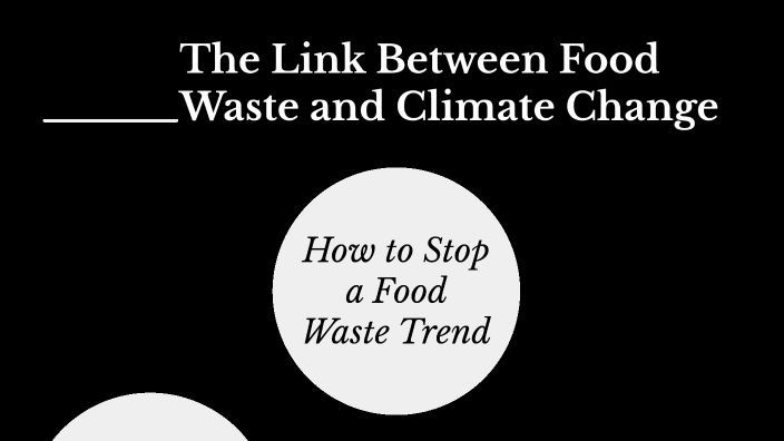 The Link Between Food Waste And Climate Change By Leslie Martinez On Prezi