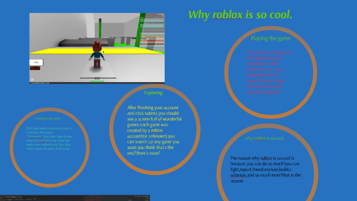 Why Roblox Is So Cool By Travaris Lee - fancy text you can use in roblox