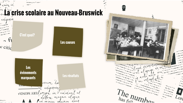 La crise scolaire au NouveauBrunswick by Zoe LeBlanc on Prezi