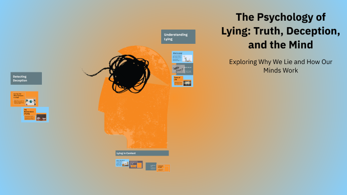 The Psychology of Lying: Truth, Deception, and the Mind by Sofiya ...