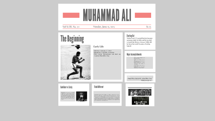 MUHAMMAD ALI by Andy Bishop on Prezi