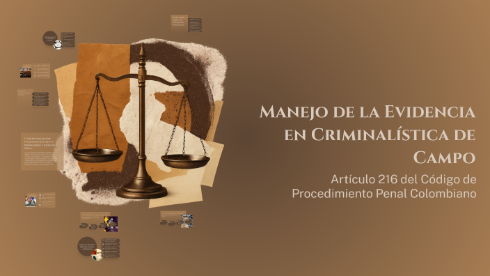 Manejo de la Evidencia en Criminalística de Campo by Valeria Poveda on ...