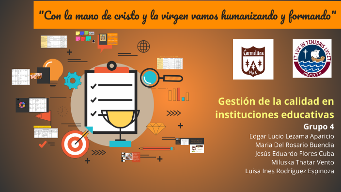Grupo 4: Gestión de Calidad by Luisa Ines Rodriguez Espinoza on Prezi
