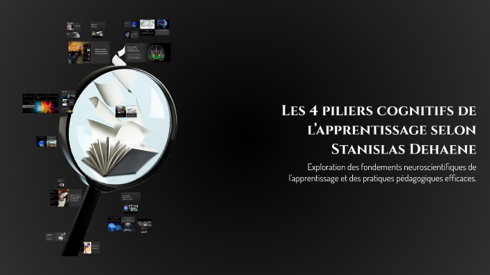 Stanislas Dehaene 4 Piliers De L Apprentissage Les 4 piliers cognitifs de l’apprentissage selon Stanislas Dehaene by