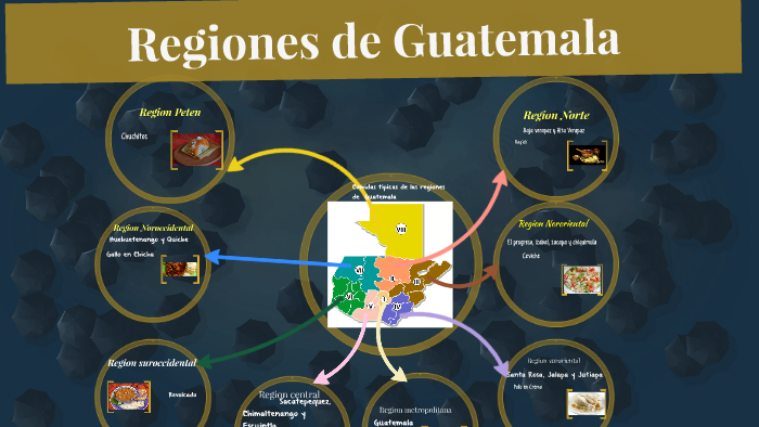 Regiones De Guatemala Mapa 0006