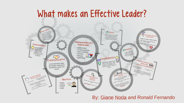 What makes a good leader?