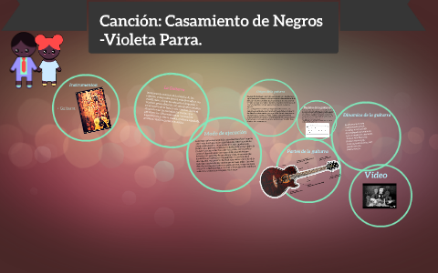 Cancion Casamiento De Negros Violeta Parra By Camila Galleguillos casamiento de negros violeta parra