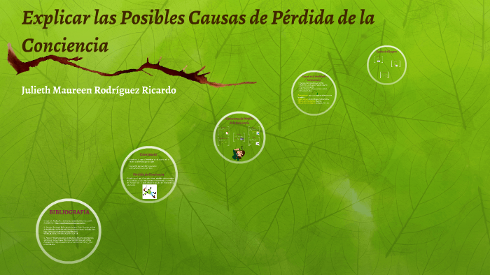 Explicar las Posibles Causas de Pérdida de la Conciencia by July ...