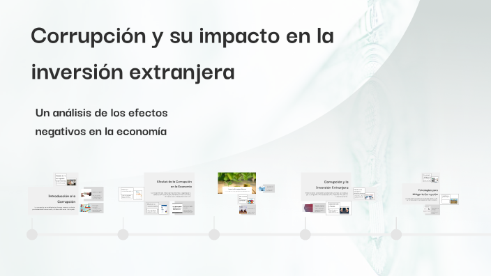 Corrupción y su impacto en la inversión extranjera by Alan Castillo ...