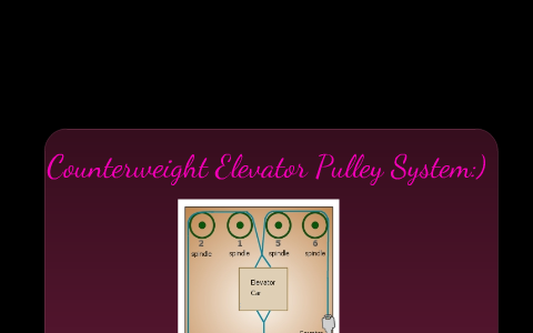 elevator pulley