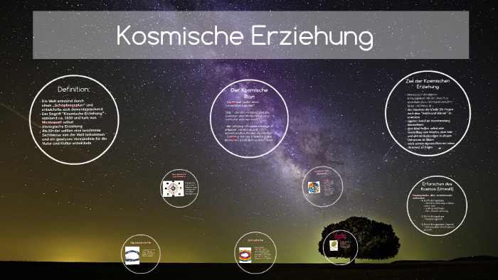 Kosmische Erziehung Darija Prezi By Darija Tomme