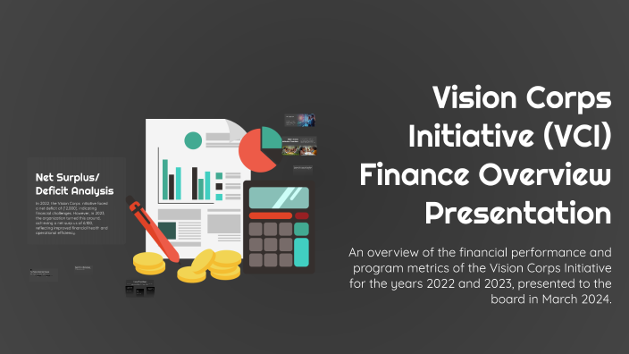Vision Corps Initiative (VCI) Finance Overview Presentation by Duale on ...