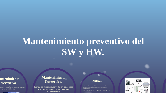 Mantenimiento preventivo del SW y HW. by Kellim Anahi Arellano Martinez ...