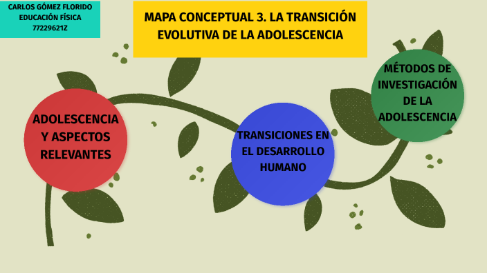 Mapa Conceptual Lectura 3. La Transición Evolutiva de la Adolescencia by  Carlos Gómez Florido on Prezi Next