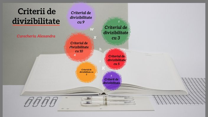 Criterii De Divizibilitate By Ionela-Alexandra Curecheriu On Prezi