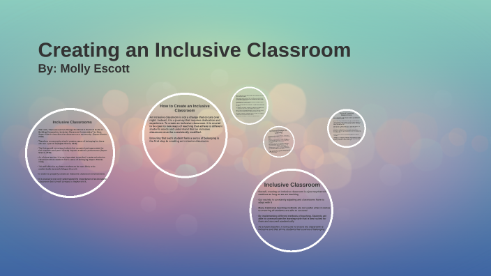 Creating an Inclusive Classroom by molly escott on Prezi