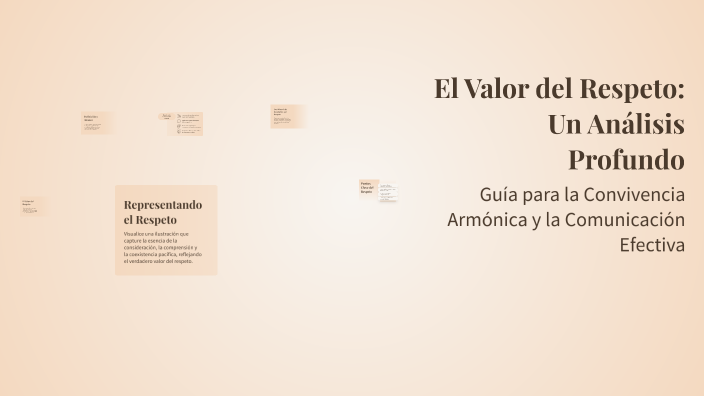 El Valor del Respeto: Un Análisis Profundo by Oscar Pachu on Prezi