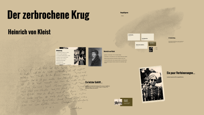 Der Zerbrochene Krug Auftritt 6 Zusammenfassung Der zerbrochene Krug by Anna Lausberger on Prezi
