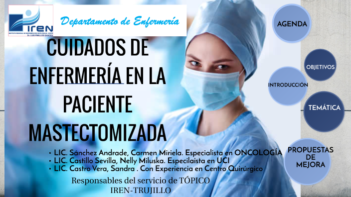 CUIDADOS DE ENFERMERIA EN LA PACIENTE MASTECTOMIZADA by Carmen Sanchez