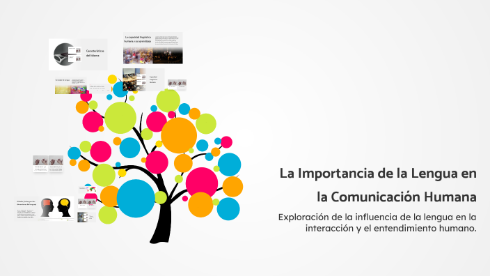 La Importancia de la Lengua en la Comunicación Humana by Gabriel Garza ...