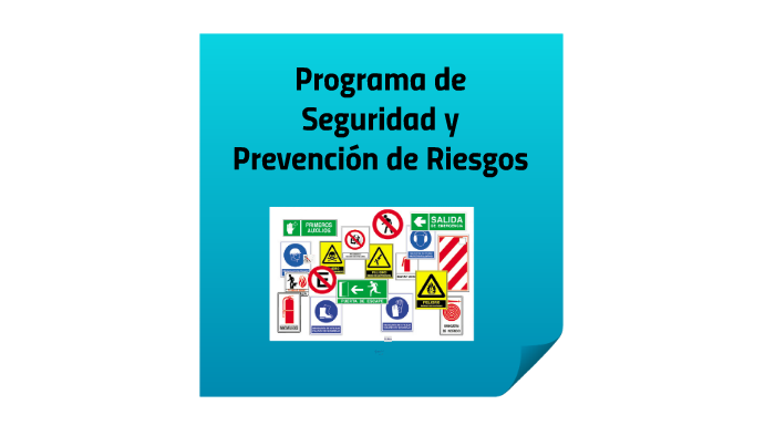 Inducción Programa de Seguridad y Prevención de Riesgos by Maria ...