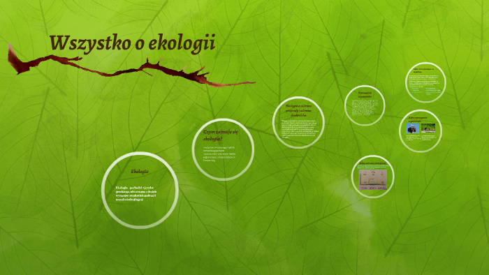 Czym zajmuje się ekologia? by Kuba Sićko on Prezi