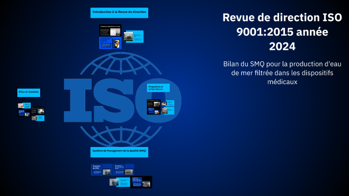 Iso Direction Revue de direction ISO 9001:2015 année 2024 by sophie on Prezi