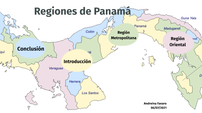 Regiones De Panamá By Andreina Favaro On Prezi 