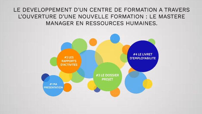 developpement d'un centre de formation à travers l'ouverture d'un ...