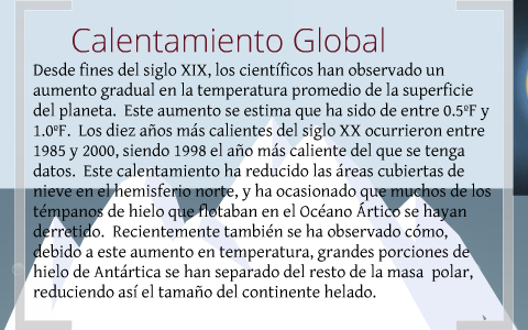 Calentamiento Global by Maria Isabel Perdomo on Prezi