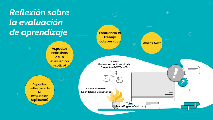 Reflexión sobre la evaluación de aprendizaje by johanita botia on Prezi