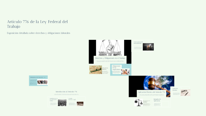 Articulo 776 Ley Federal Del Trabajo