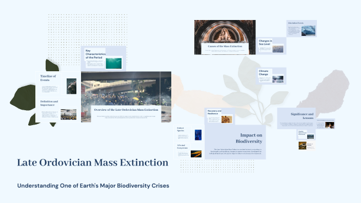 Late Ordovician Mass Extinction by aravindhan kp on Prezi