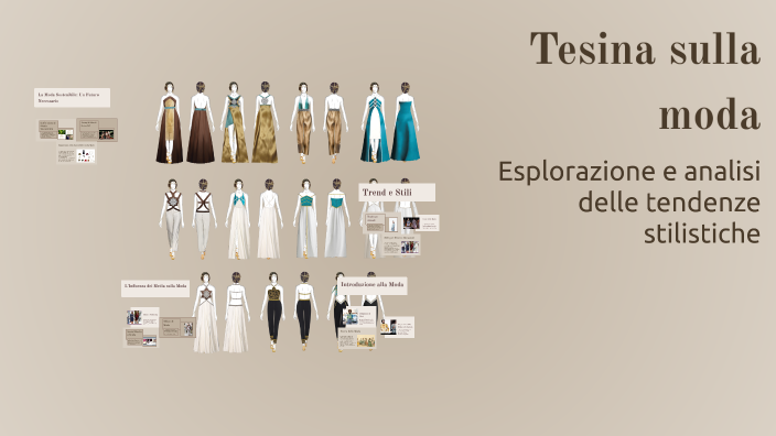 Tesine Moda Tesina sulla moda by roberta Giordano on Prezi