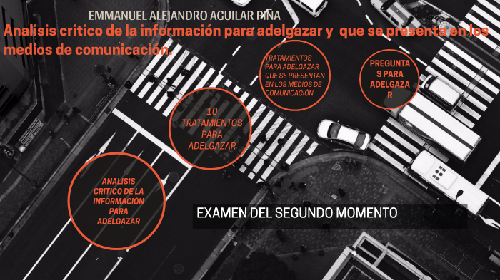 Analisis critico para adelgazar