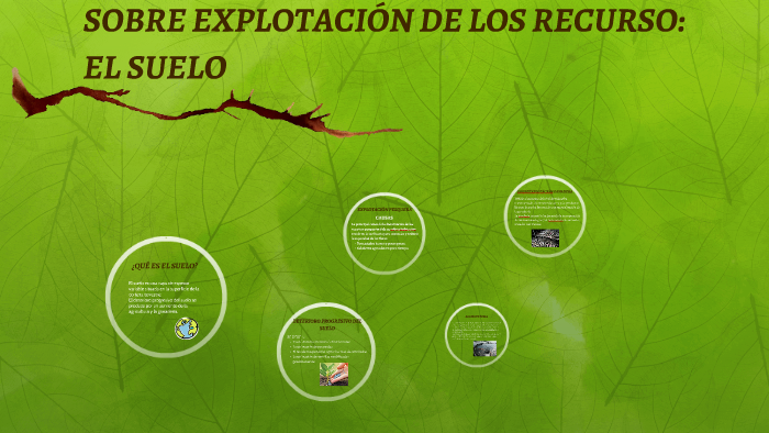 SOBRE EXPLOTACIÓN DE LOS RECURSO: EL SUELO by Pedro Jesús Álvarez Yanes