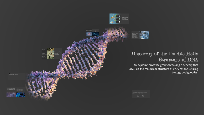Discovery of the Double Helix Structure of DNA by Mihrimah Sultan on Prezi